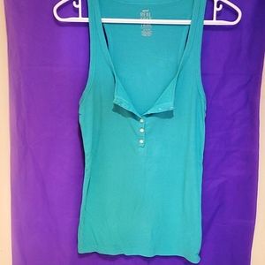 Turquoise Tank, size M, very soft material